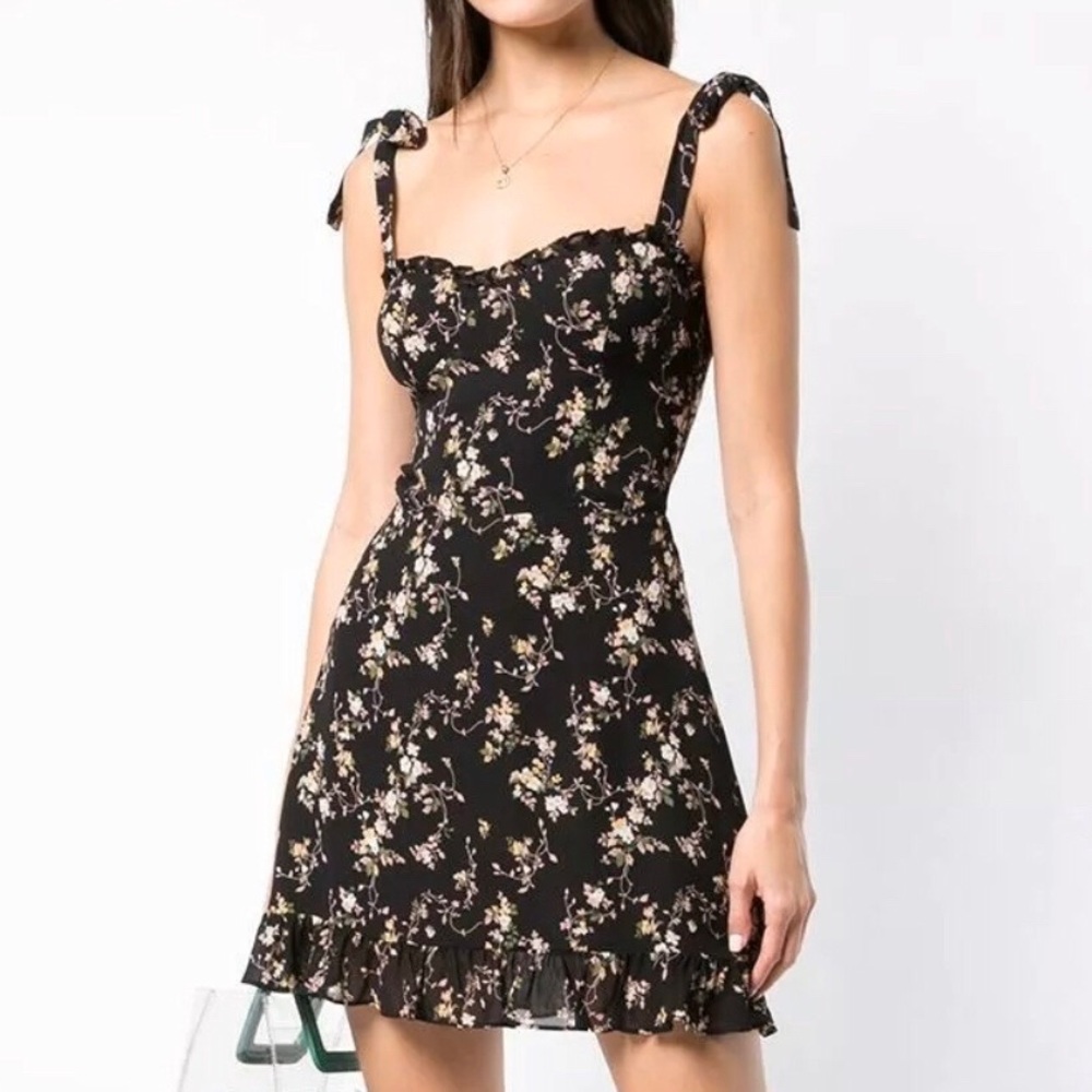 Reformation Christine Floral Dress Clarissa